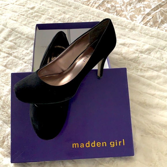 Madden girl black heel